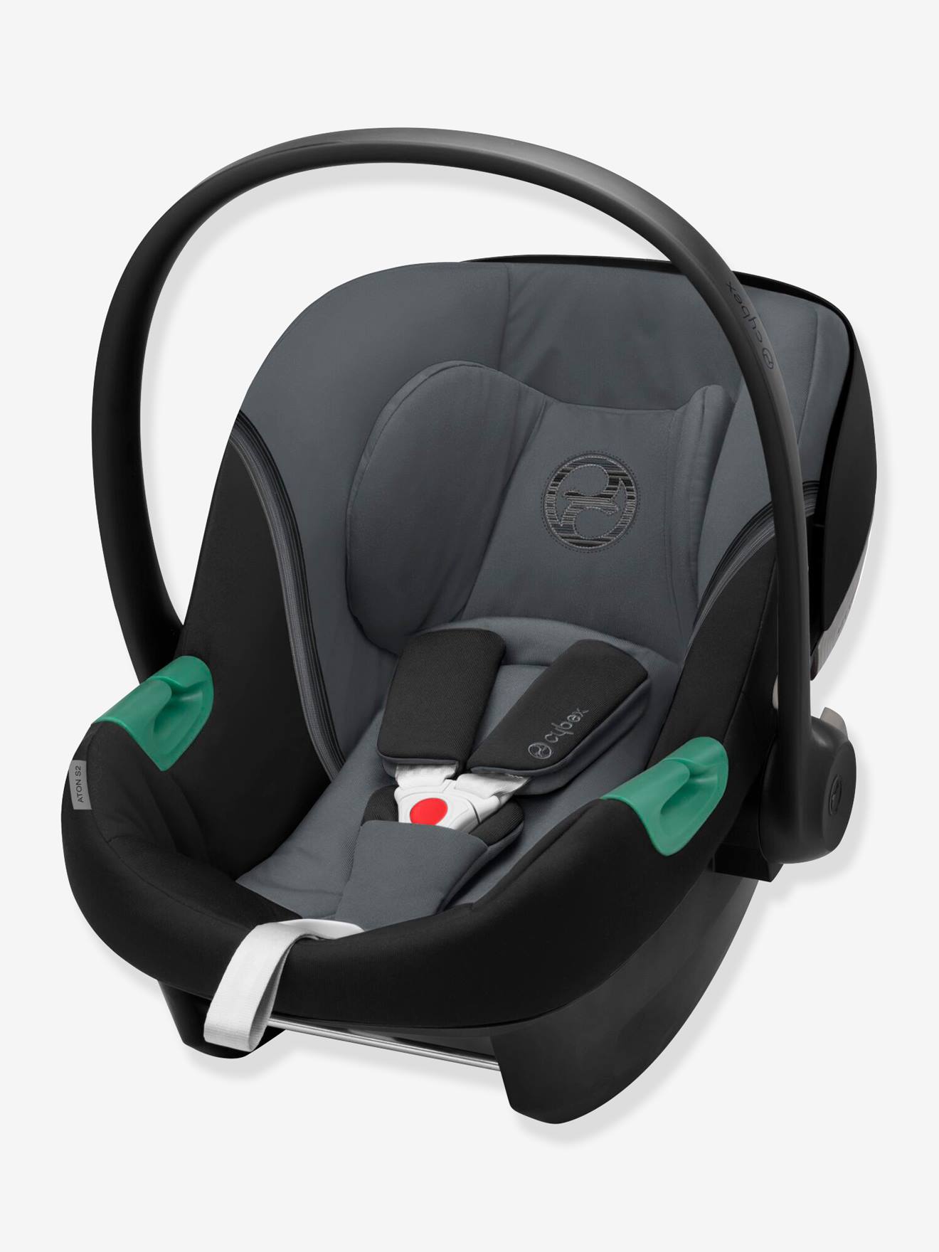Siège-auto coque CYBEX Gold Aton S2 i-Size 45 à 87 cm, équivalence groupe 0+ noir (moon black)