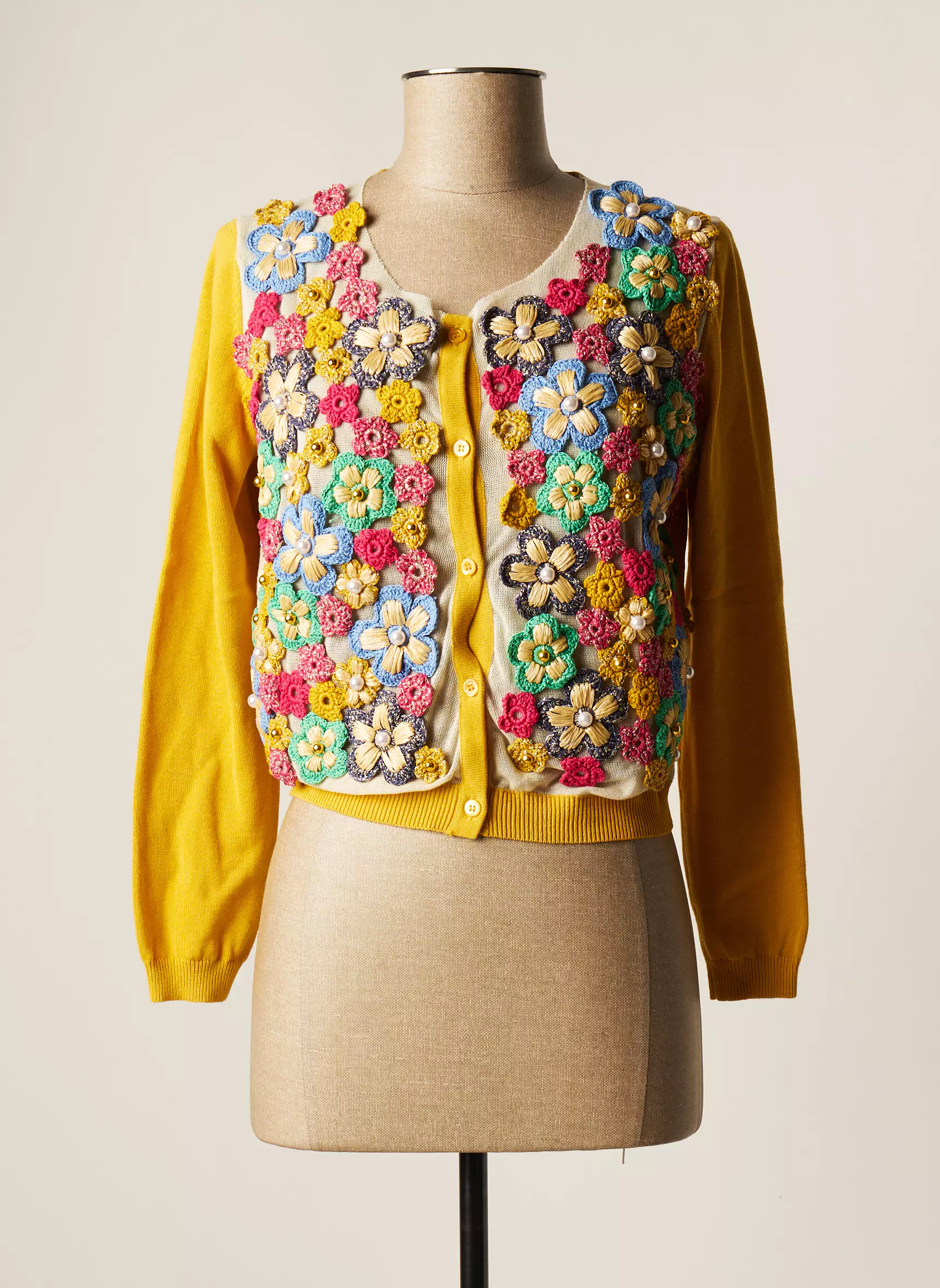 Moschino Cardigans Femme couleur jaune