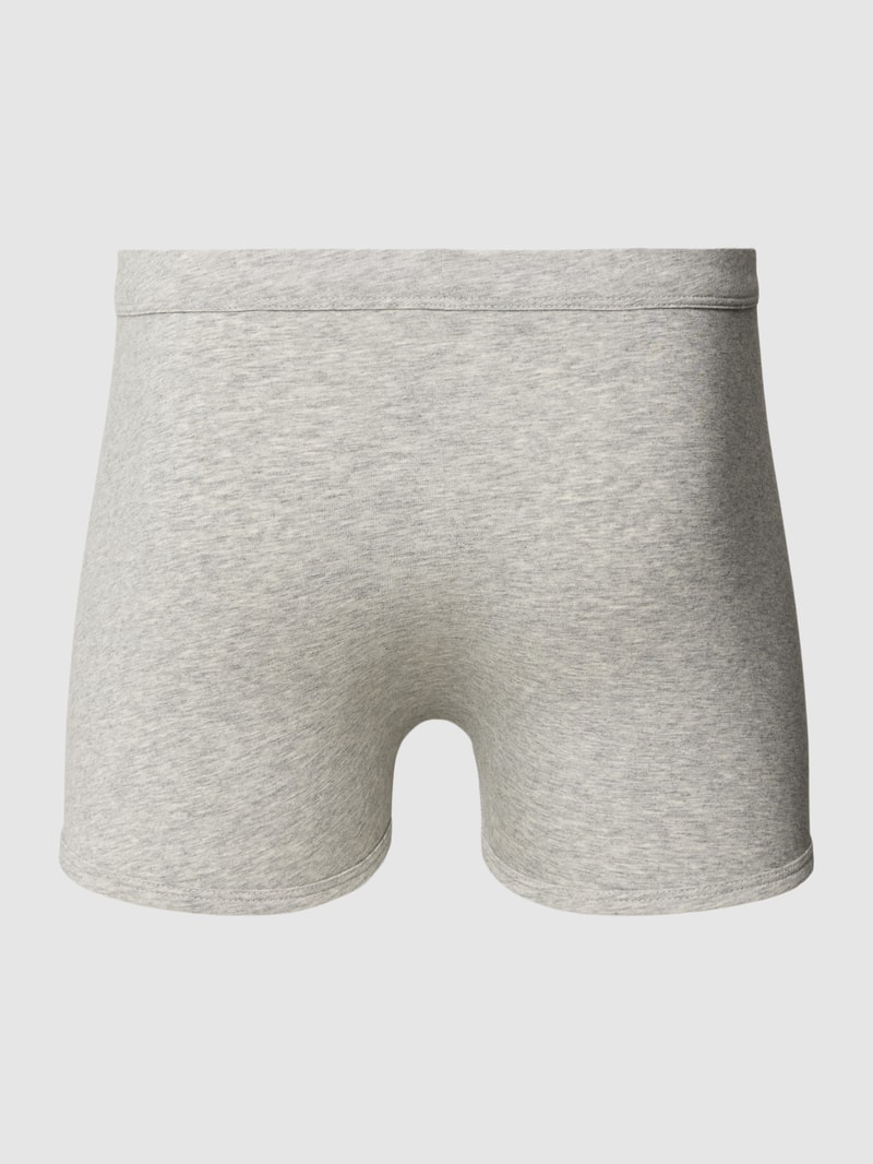 Trunks mit Label-Print in mittelgrau meliert