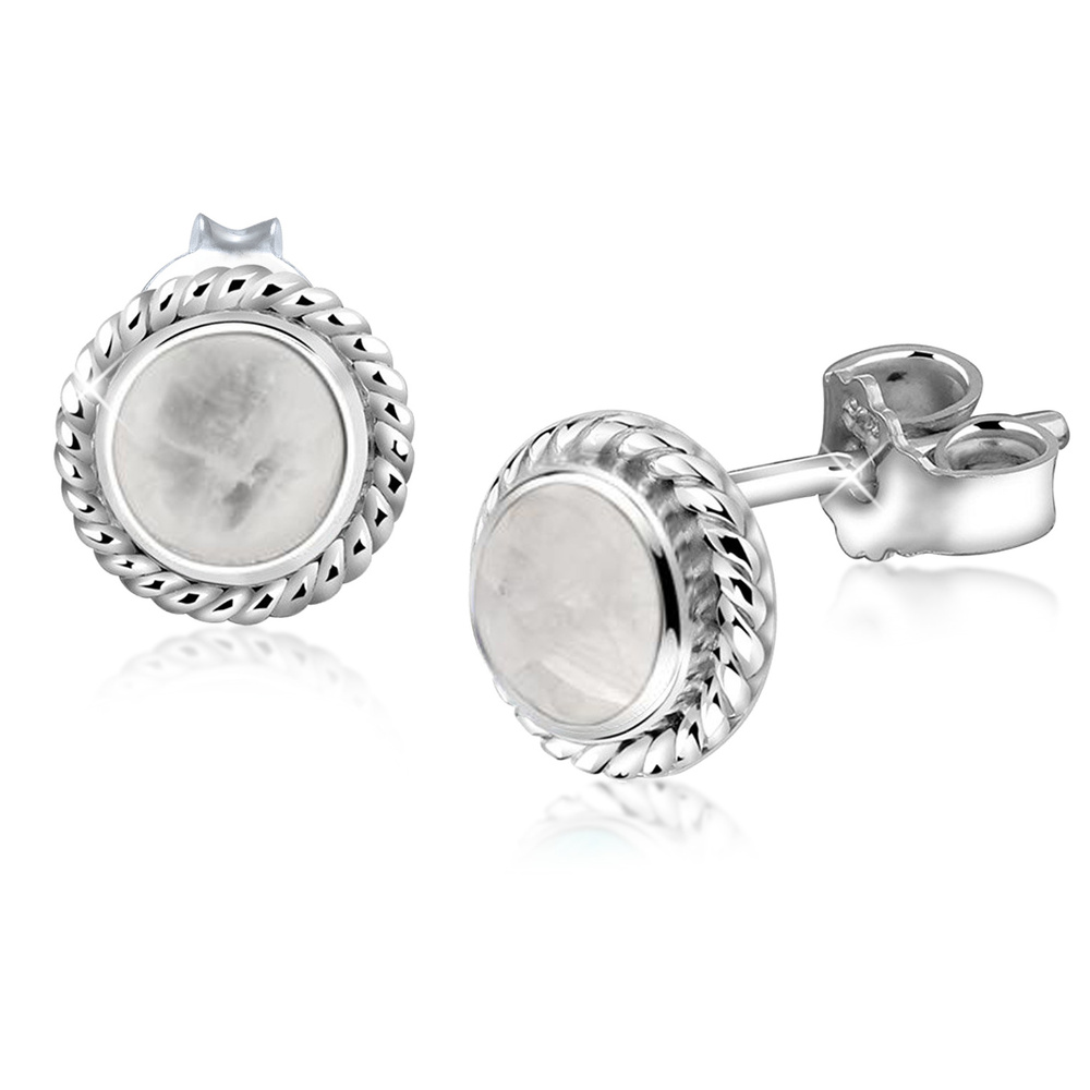 Nenalina Nenalina Boucles d'Oreilles Clous d'oreilles pour Femmes Classique avec pierre de Boucles d'oreilles