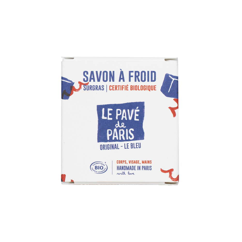 atelier populaire Le Pavé de Paris Original | Savon à froid surgras certifié BIO Savon