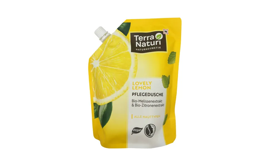 Terra Naturi LOVLEY LEMON Pflegedusche Bio-Melissenextrakt & Bio-Zitronenextrakt 500 ml