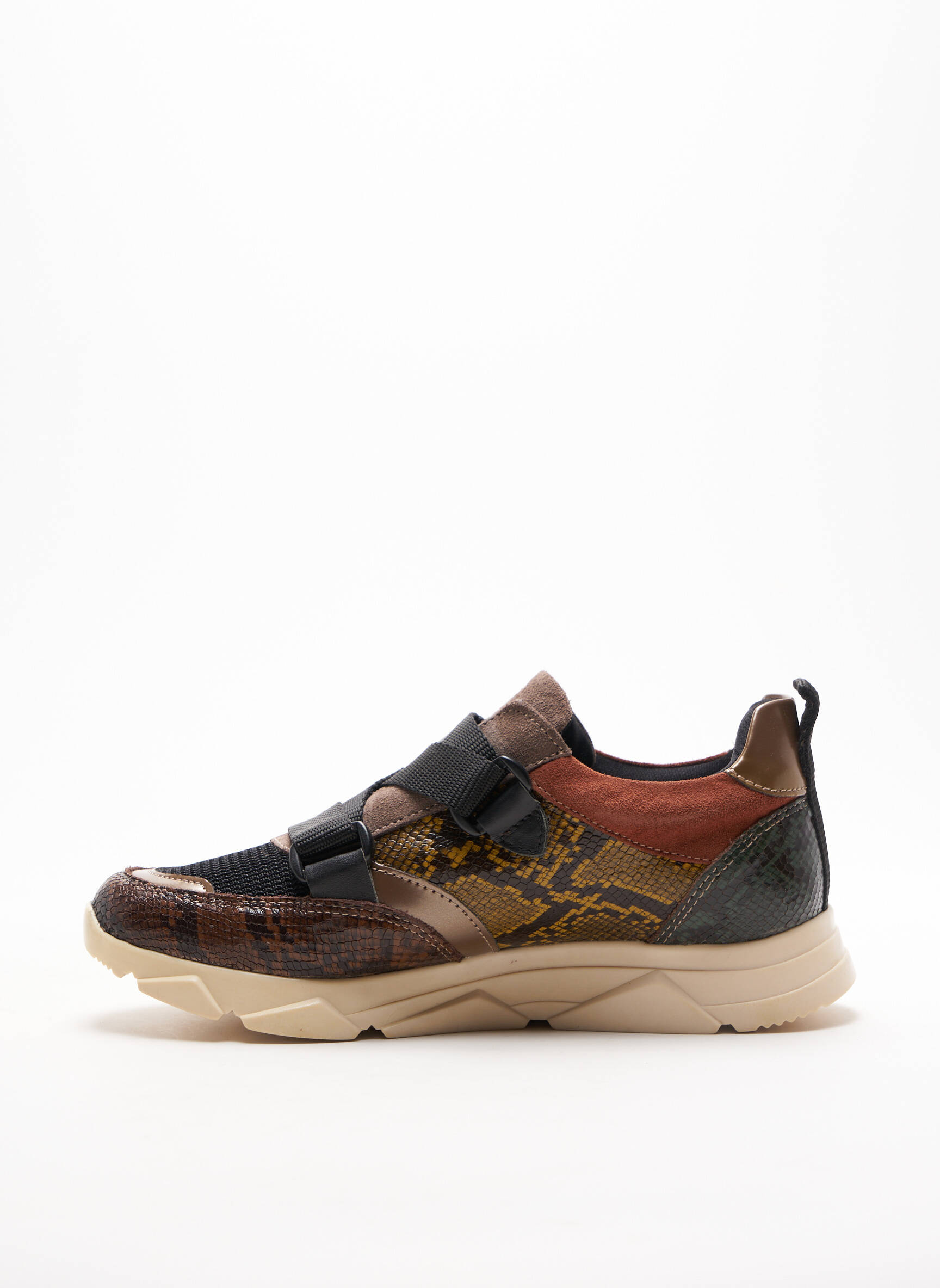 R Q S Baskets Femme couleur marron