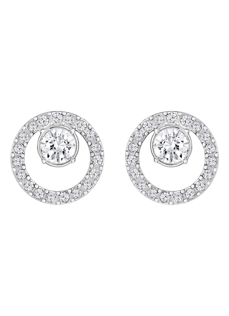 Swarovski Creativity stud earrings with crystal