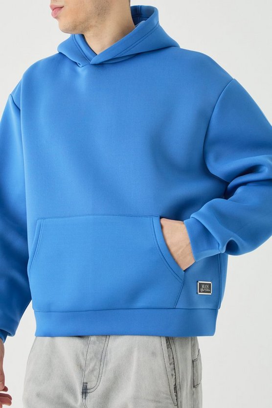 Kastiger Oversize Scuba-Hoodie