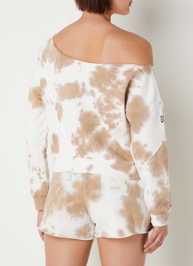 Pulover asimetric Tie-Dye NIKKIE River