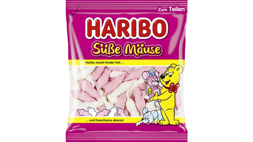 Haribo Schaumzucker Süße Mäuse 175 g