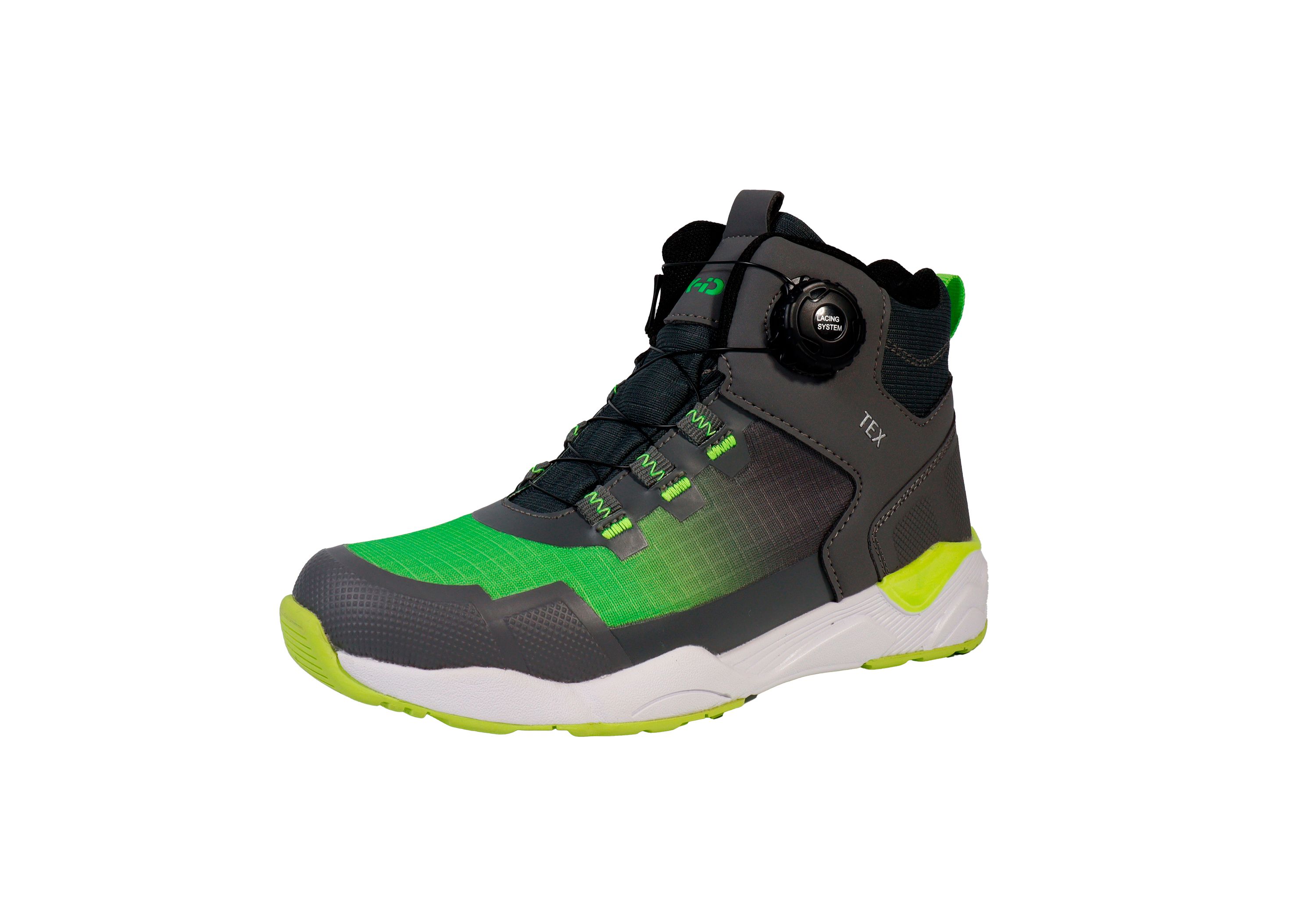 Lurchi Stiefel Leroy-Tex - dkgrey-green