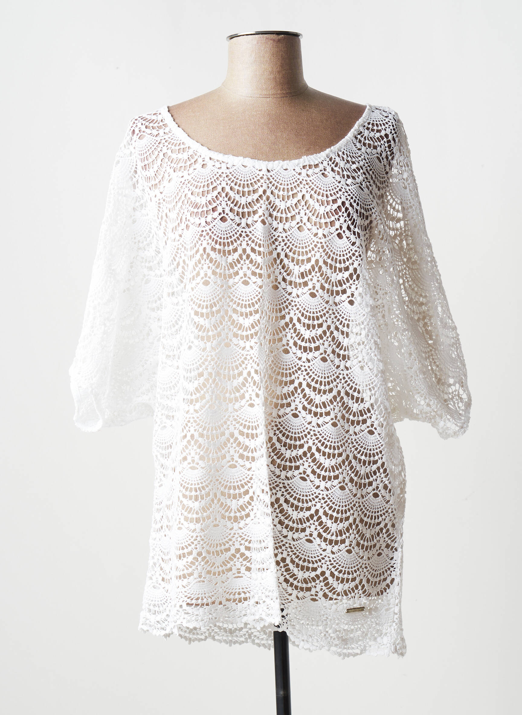 Agathe   Louise Tuniquemanchelongue Femme couleur blanc