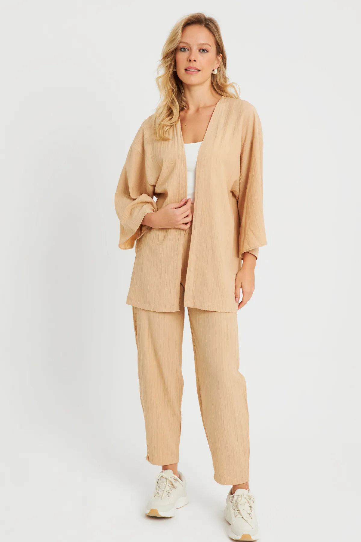 Cool & Sexy  Zweiteiler - Braun - Regular Fit