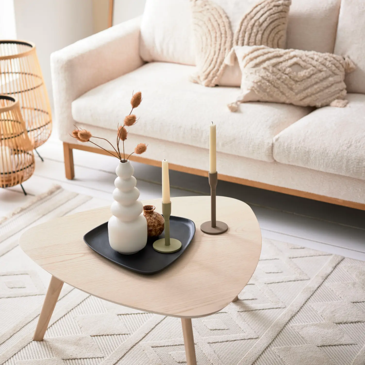 Roomio Webteppich 8304 Creme 160 x 230 cm