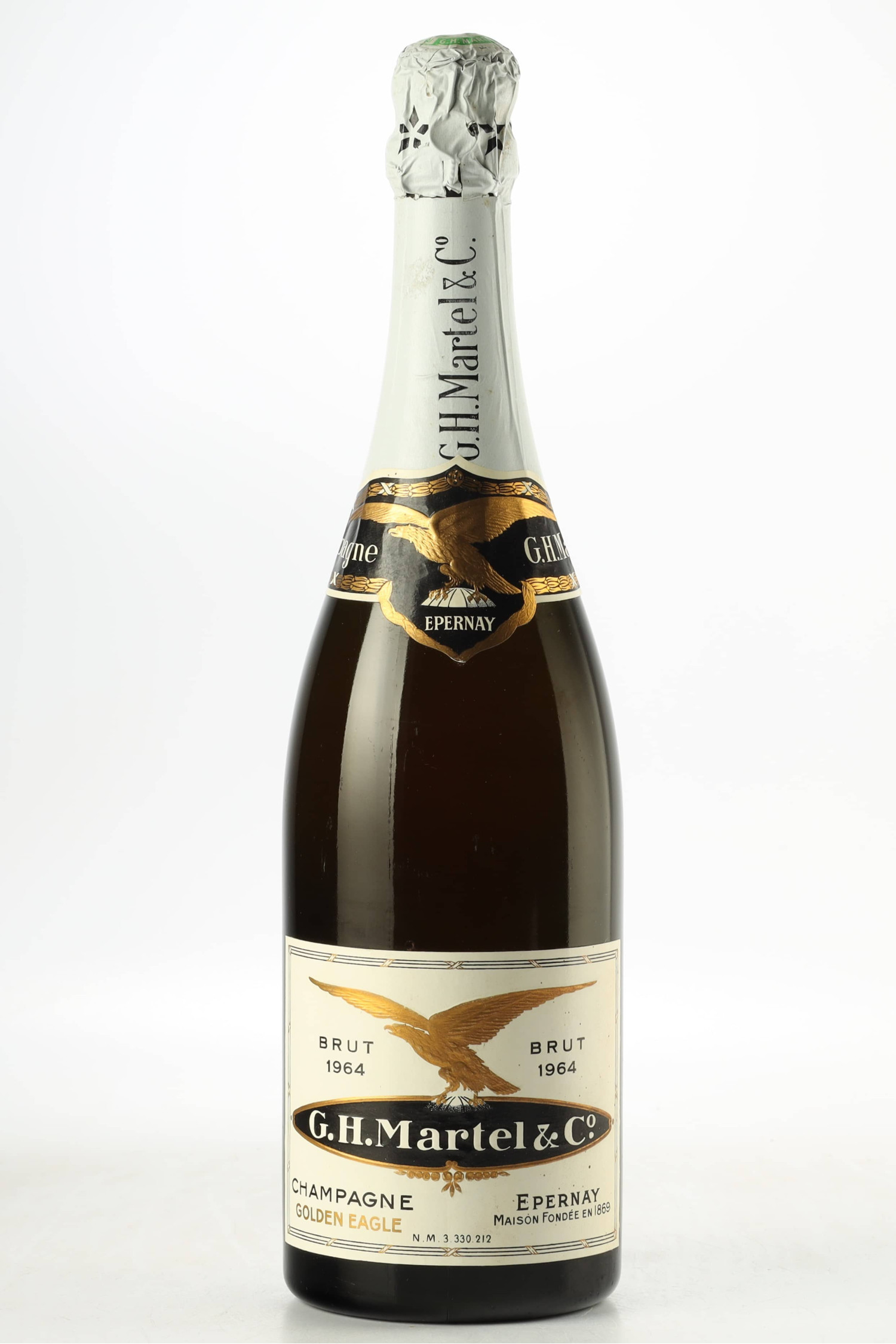 G.h Martell Et Co Golden Eagle Brut 1964, Champagne