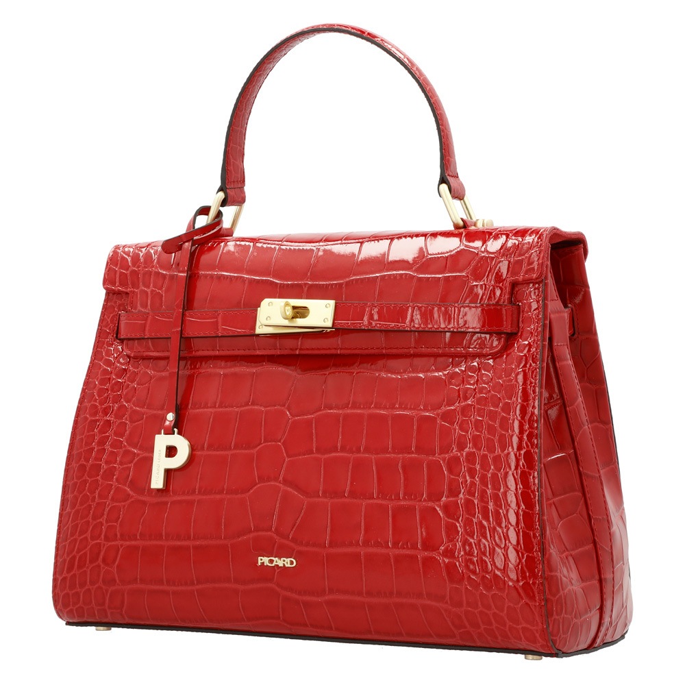 Weimar Handtasche Leder 32 cm