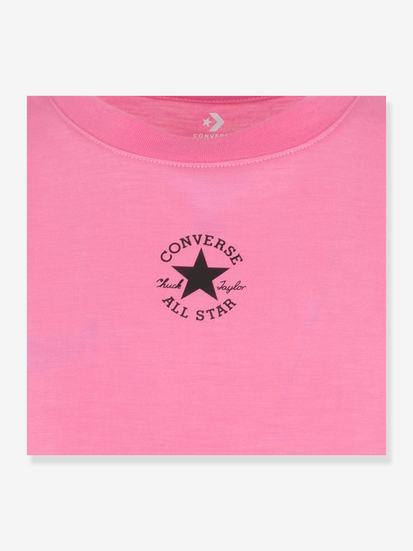 Converse Kinder T-Shirt Chuck Patch CONVERSE - rosa