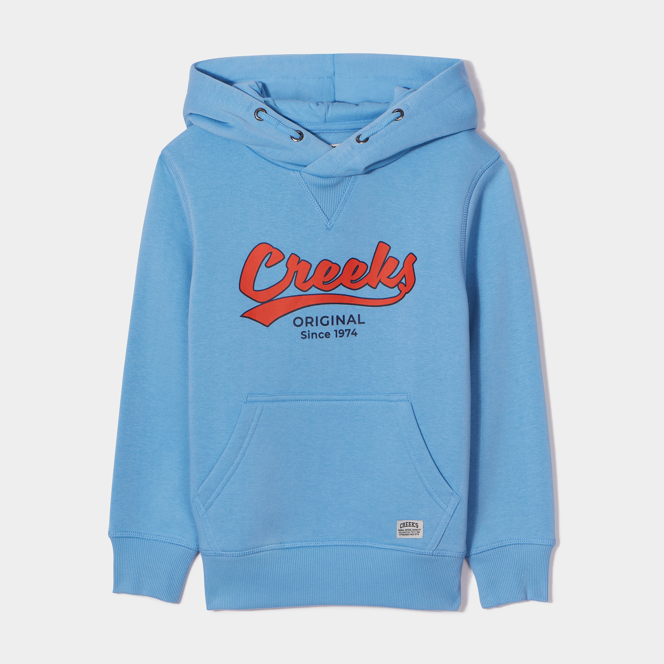 Sweat à capuche hoodie Creeks bleu garçon | La Halle