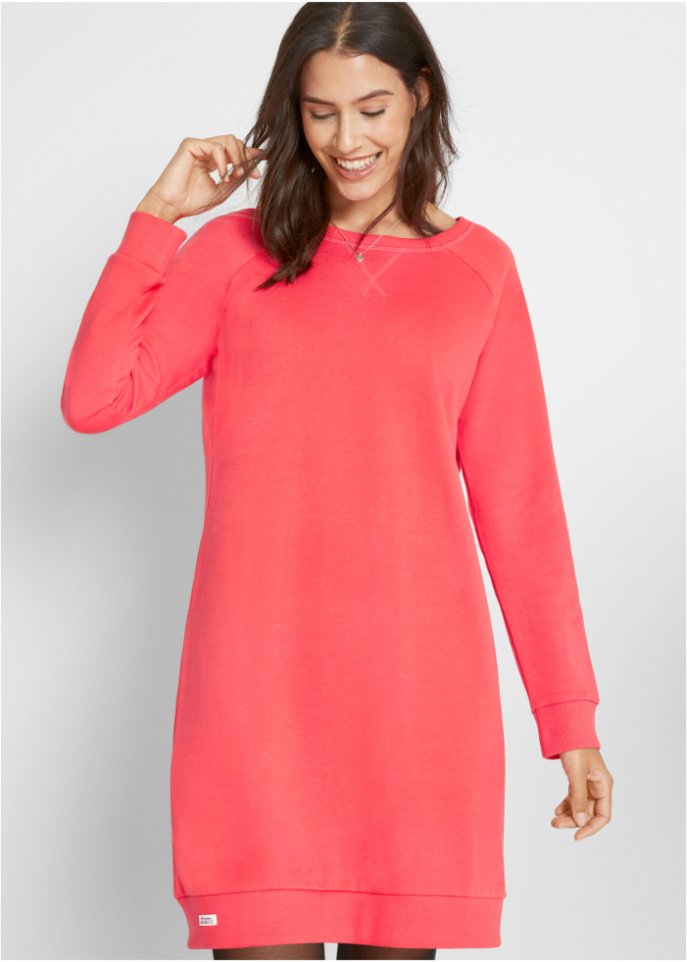 Sweatkleid mit Raglanärmeln