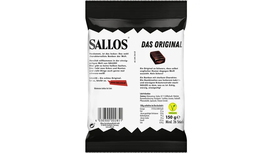 VILLOSA Sallos Das Original 150 g
