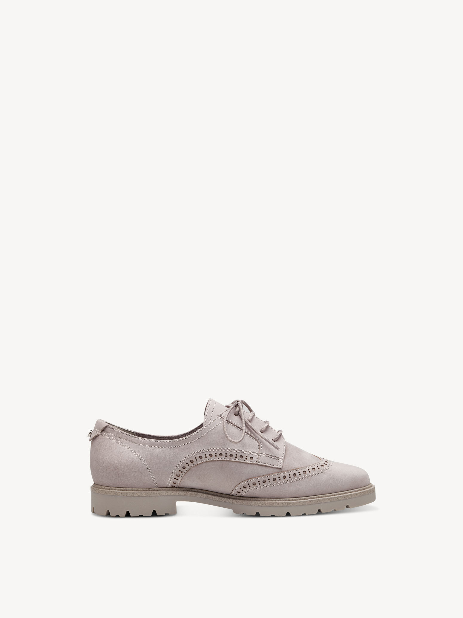 Derbie en cuir - gris