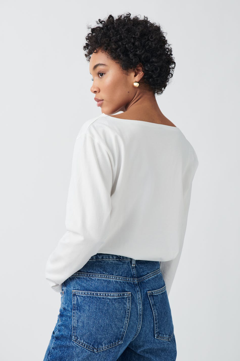 Boatneck ls tee