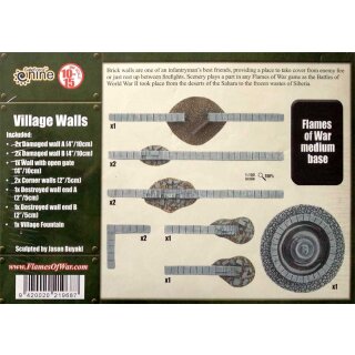 Village Walls (9 Stück)