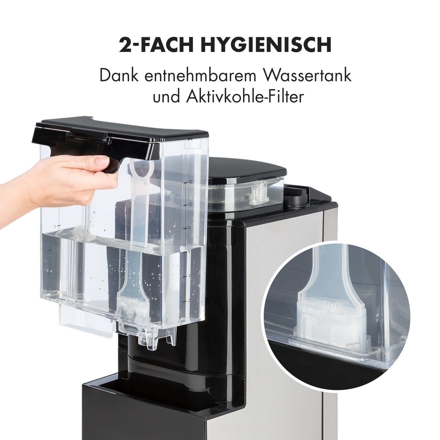 Klarstein Filterkaffeemaschine Aromatica X, 0l Kaffeekanne