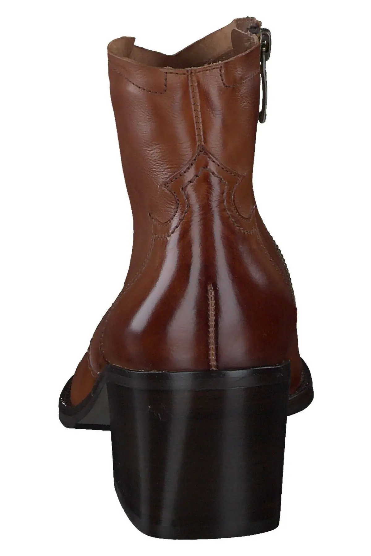 Paul Green  Stiefelette - Braun - Blockabsatz