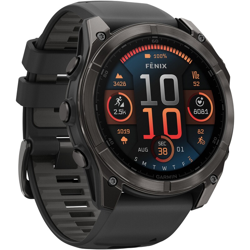 GARMIN Armbanduhr Fenix 8 Sapphire &ndash; AMOLED 51 mm