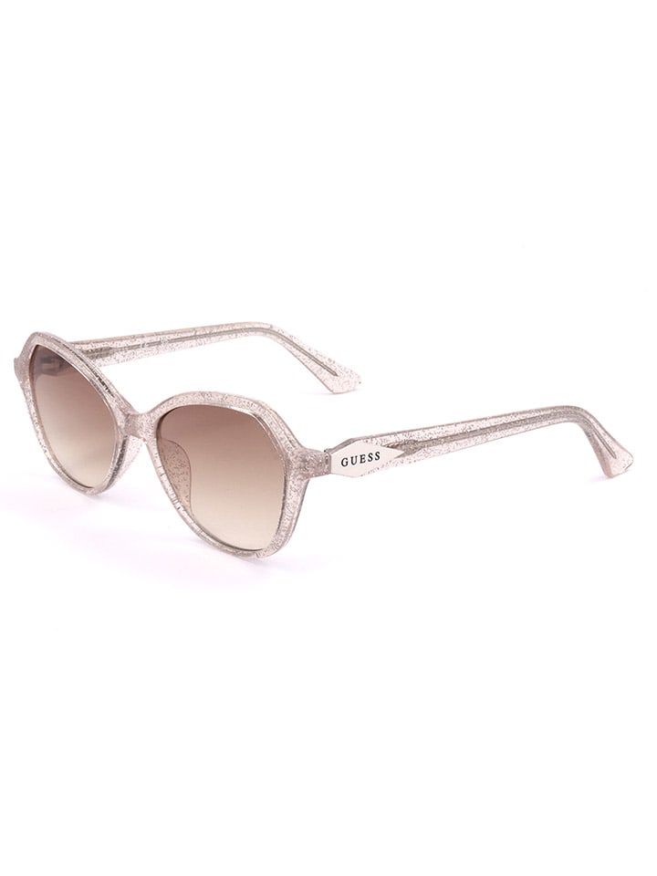 Guess Kinder-Sonnenbrille in Beige/ Hellbraun günstig kaufen 48