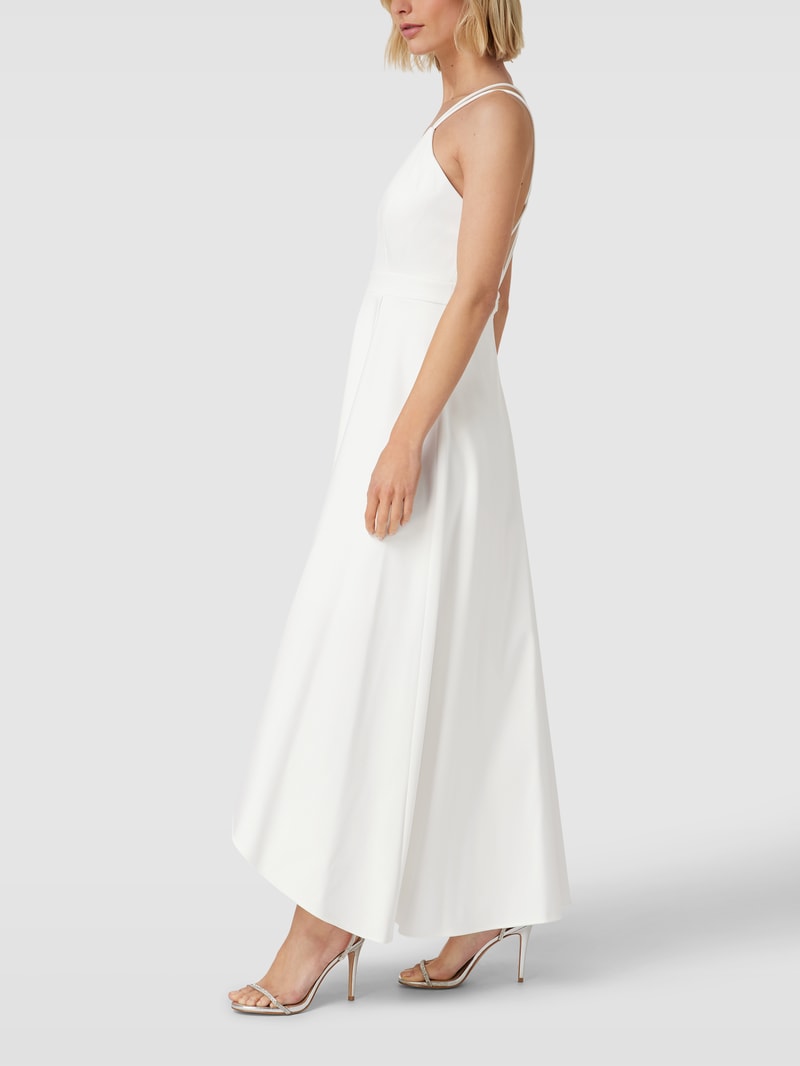 Brautkleid mit Herz-Ausschnitt in ecru