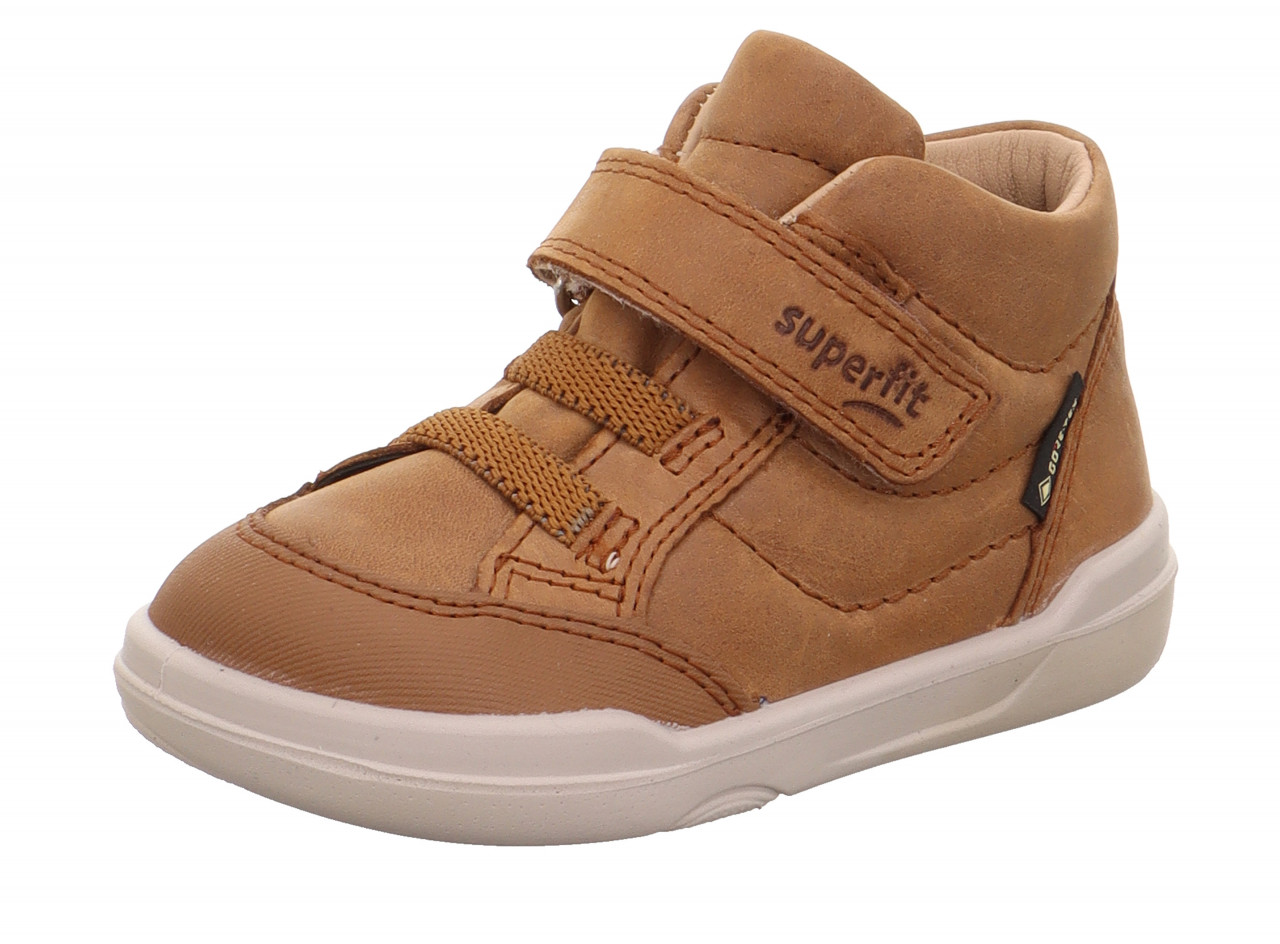 SUPERFREE - Braun Sneaker high mit Klettverschluss