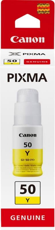 Canon GI-50Y Original Tintenpatrone 3405C001AA Gelb