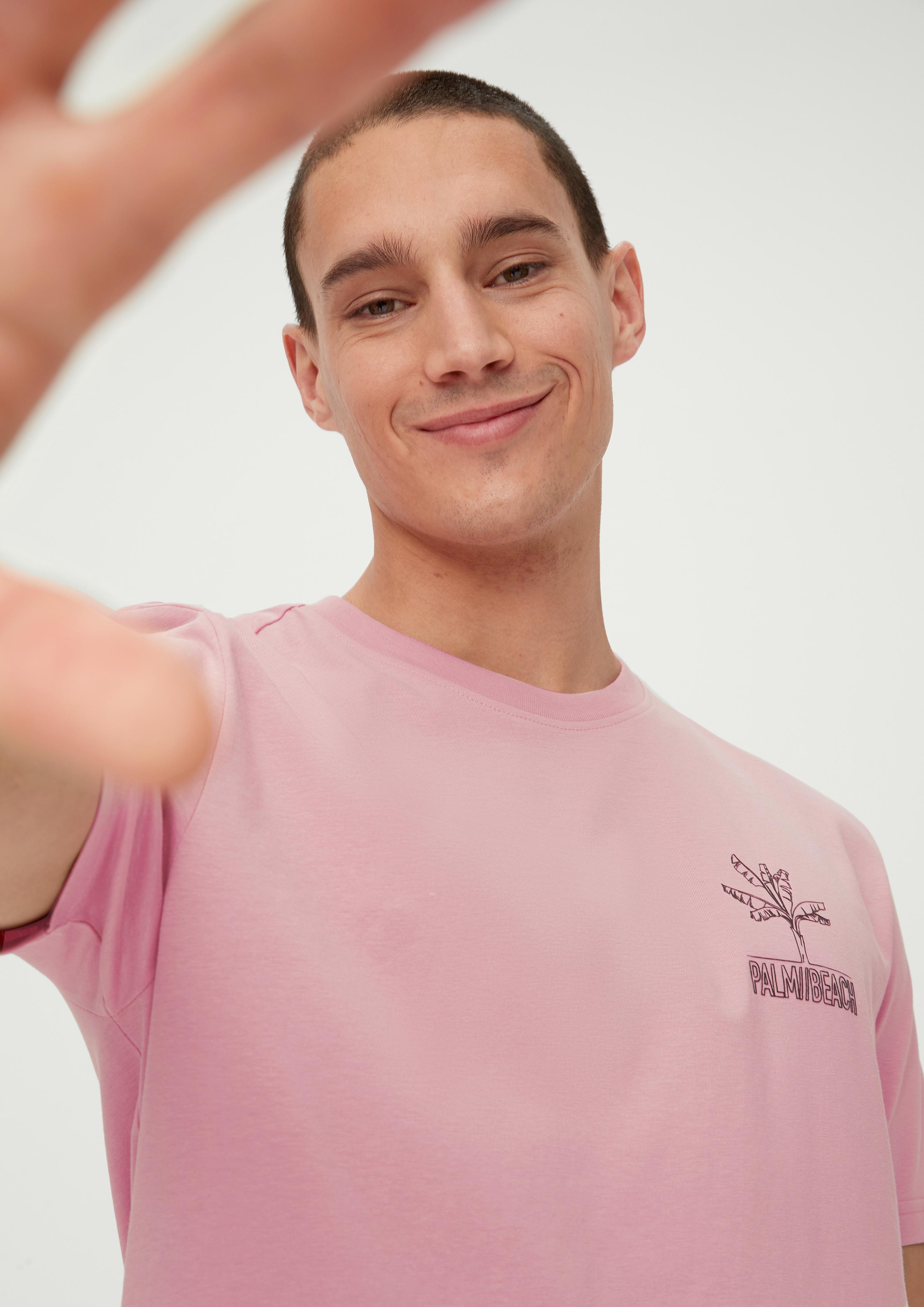 Baumwollshirt mit Rückenprint  2129760-41D0
