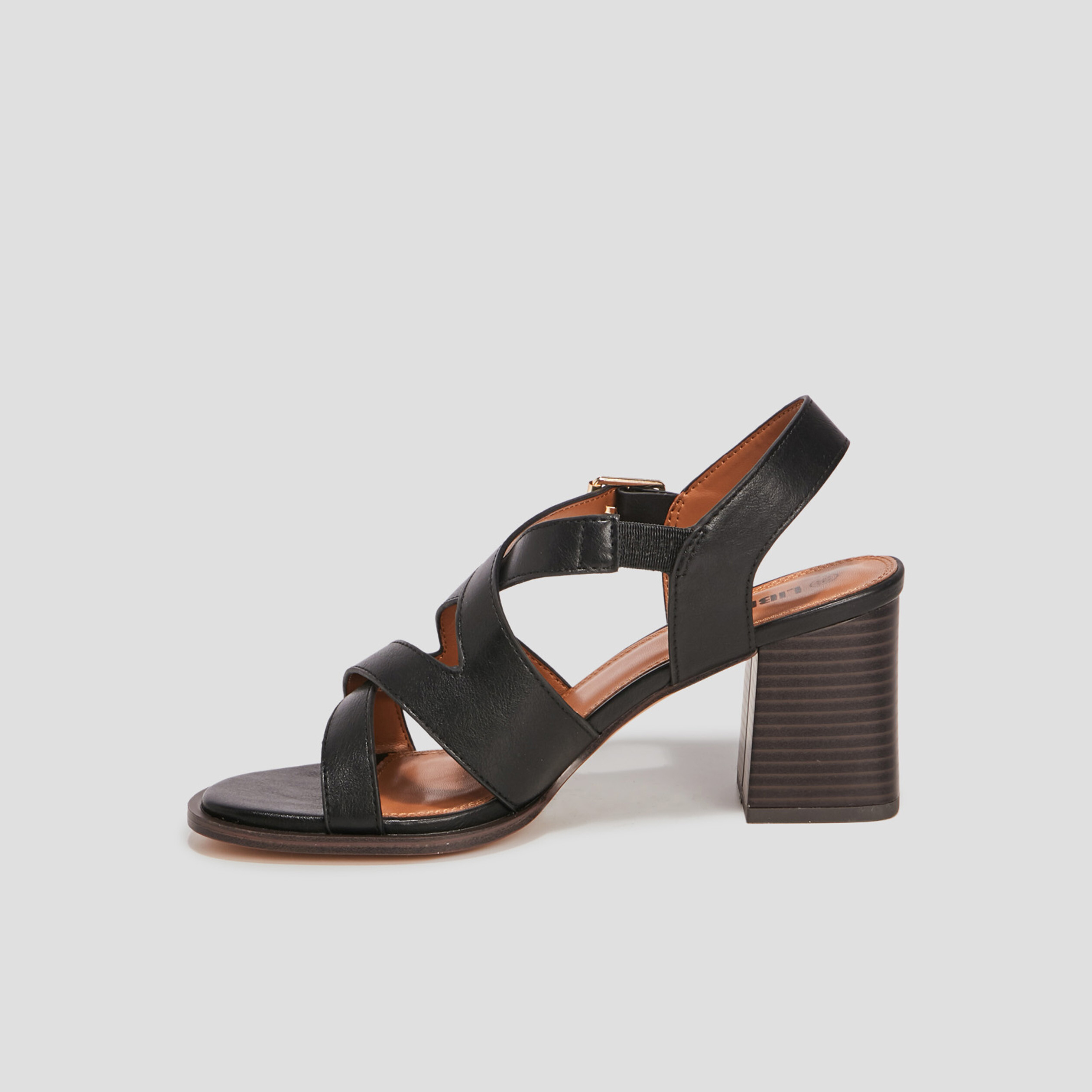 Sandales à talons Liberto noir femme | La Halle