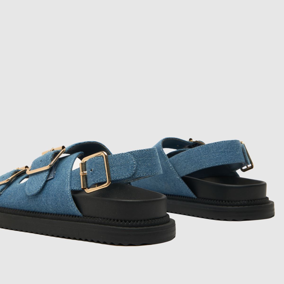 Schuh Talbot dupla csatos szandál kék színben