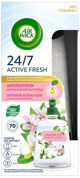 Air Wick Active Spray Lufterfrischer-Kit Jasmin