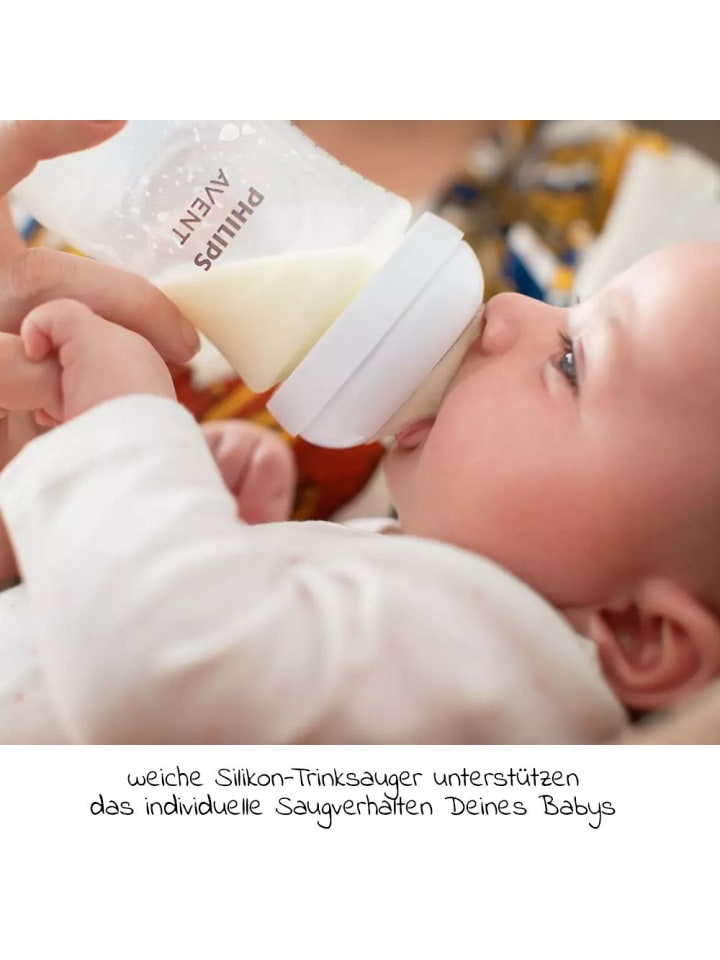 Philips Avent Trinksauger 4er Pack Natural Response - Silikon Saugerstufe günstig kaufen onesize