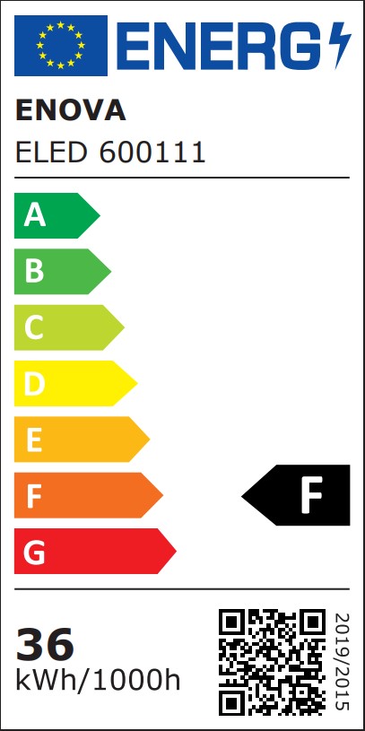 ENOVALITE 4er Pack LED Panel, 62x62 cm, UGR<19