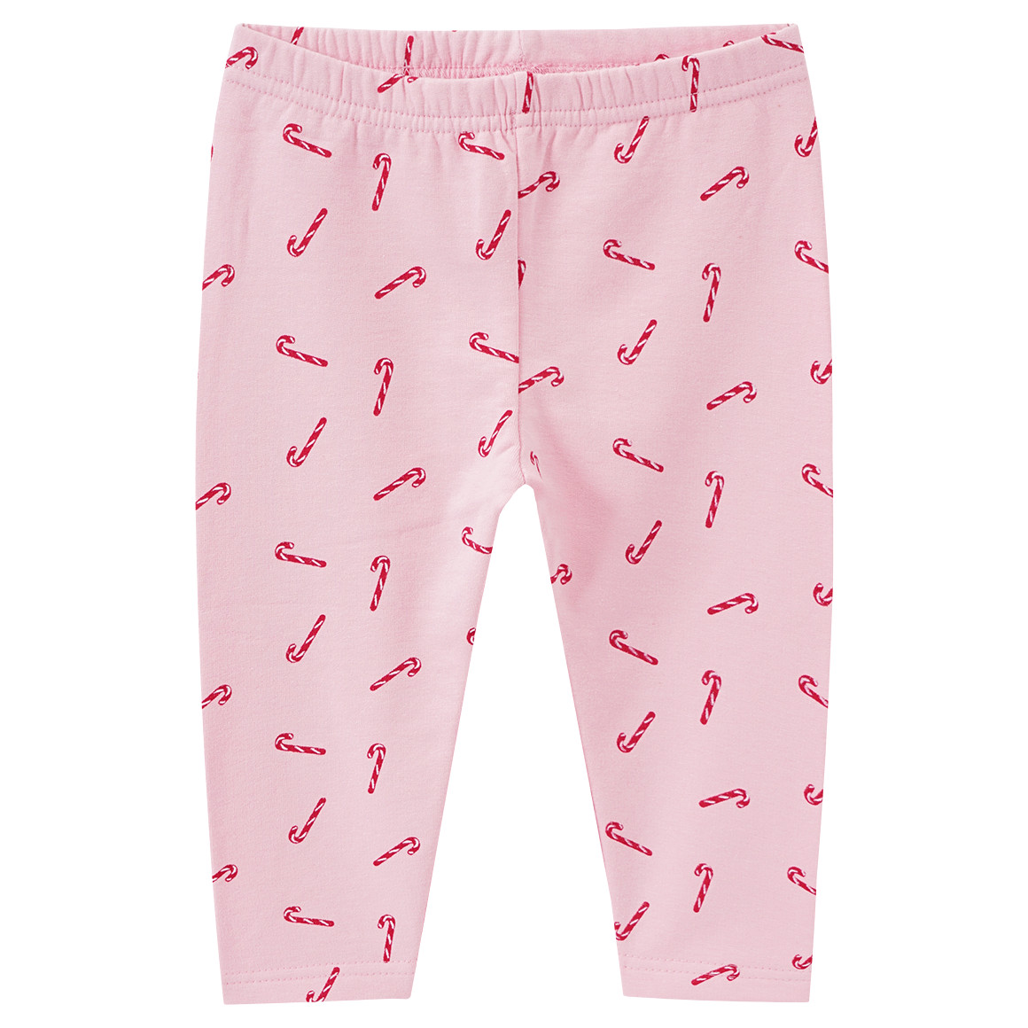 Baby Weihnachtsshirt und Leggings im Set rot / rosa