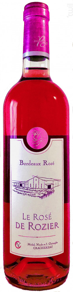 Château ROZIER-MORILLONS - Le Rosé de Rozier Vignobles Crachereau
