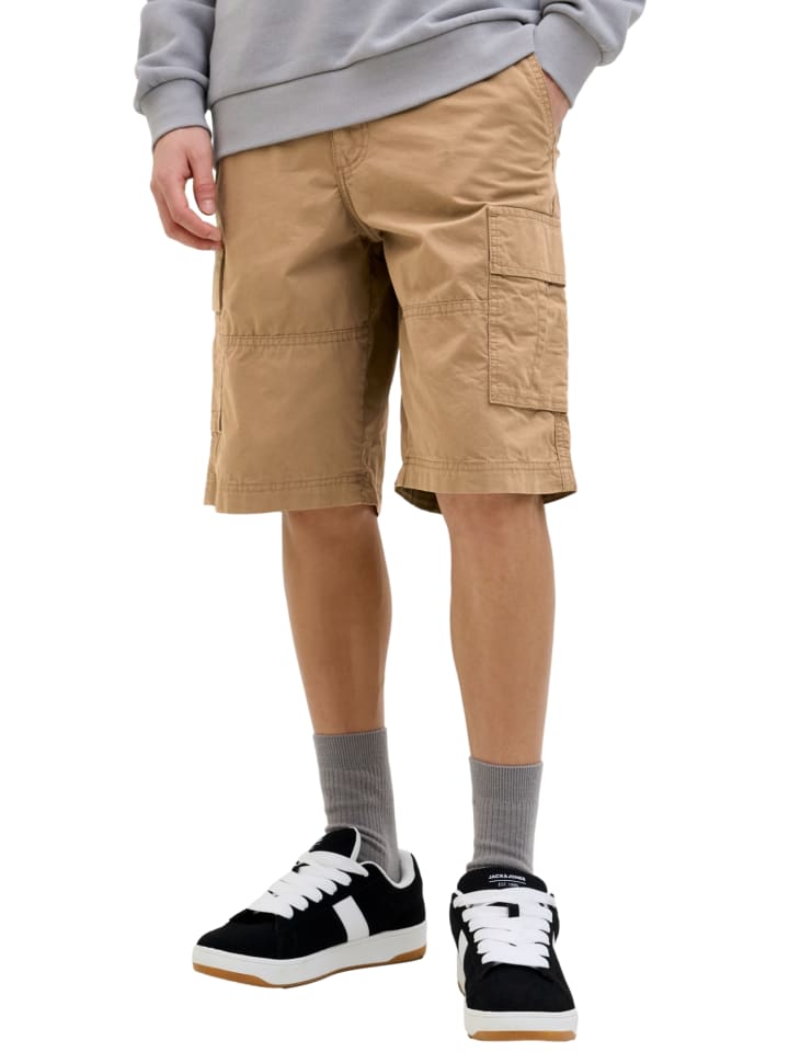 Jack & Jones Shorts 'JPSTCOLE MATEO' in braun günstig kaufen