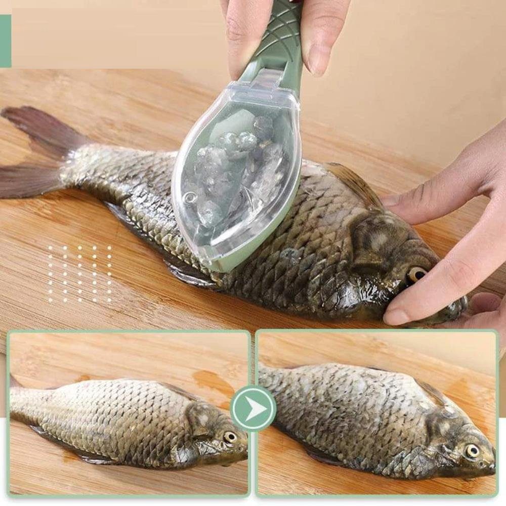MAVURA Fischentschupper FISHY Fischschuppenschaber Fischschuppenentferner, Fischentschupper Fischschuppen Entferner Fisch entschuppen