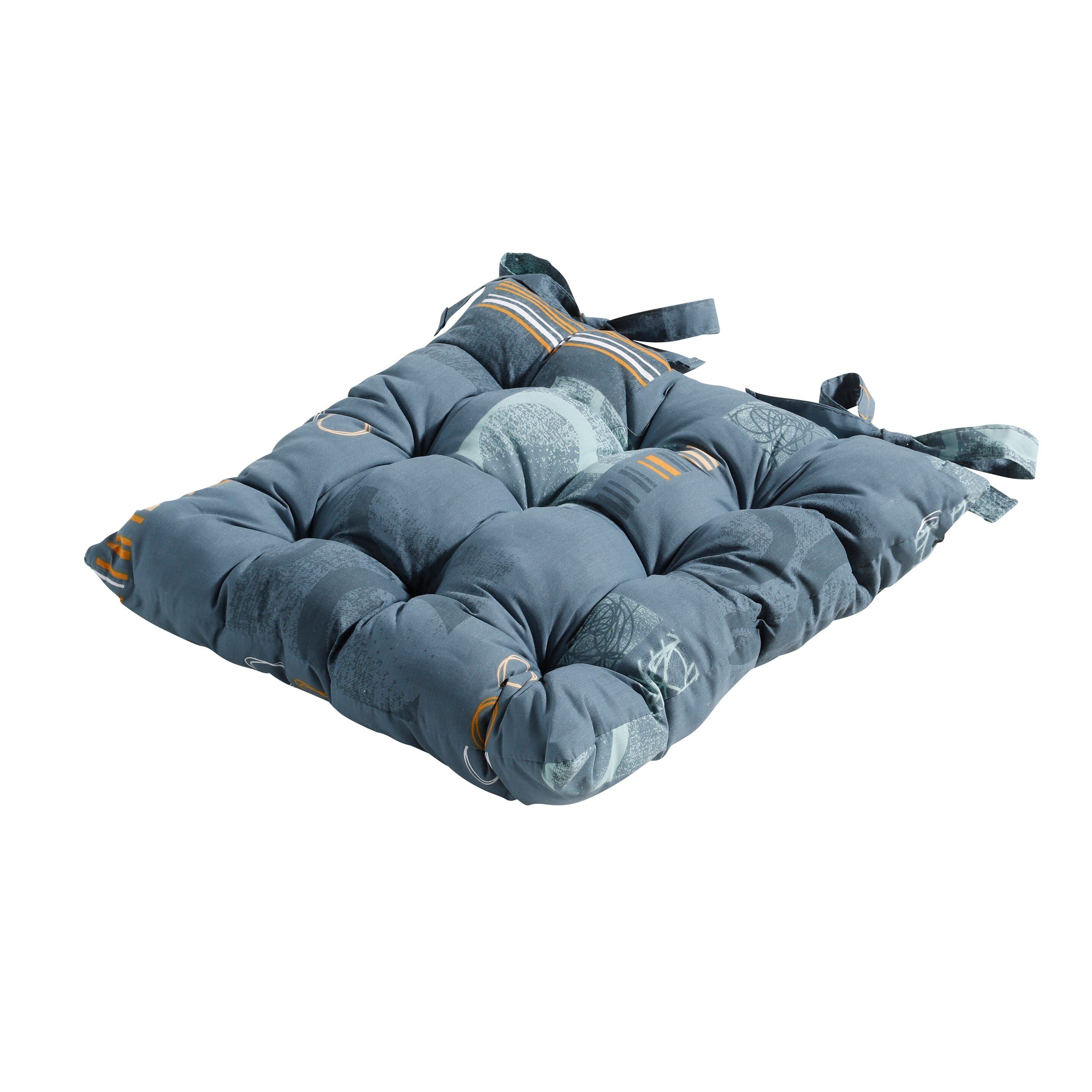 Madison Bob Blau 46 x 46 Sitzkissen