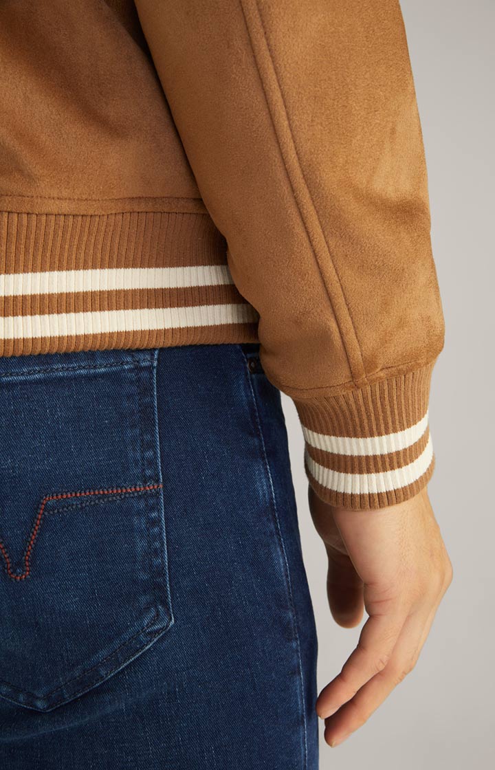Velours-Blouson Bubar in Camel