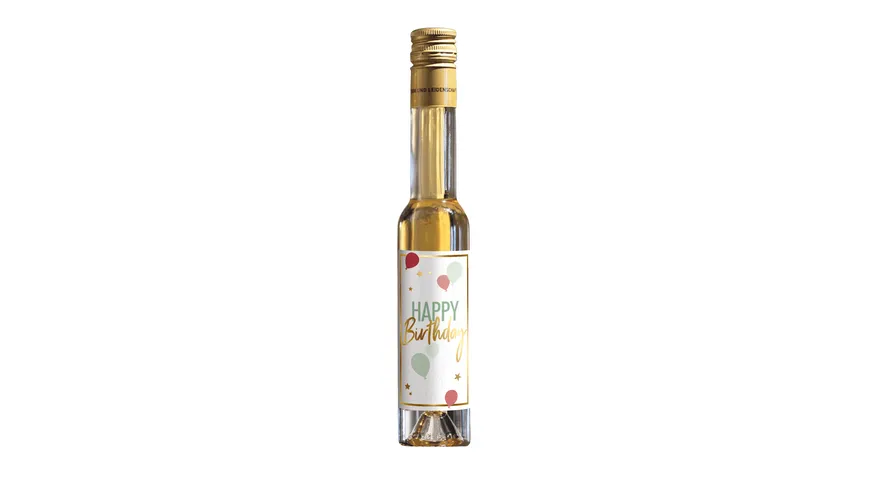 Gourmet Berner Weinbergpfirsich Likör Happy Birthday 0.1 l