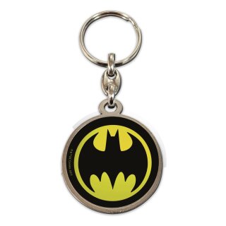 DC Comics Metall-Schlüsselanhänger Batman Logo 7 cm
