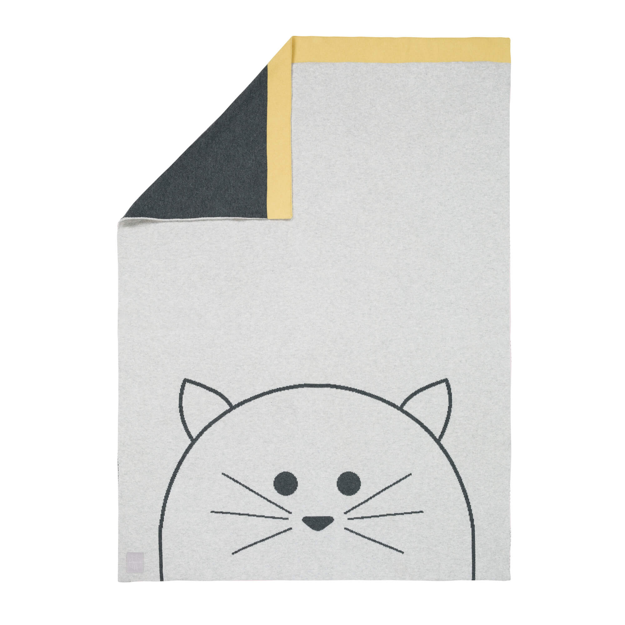 Babydecke - Bio Baumwolle, Katze