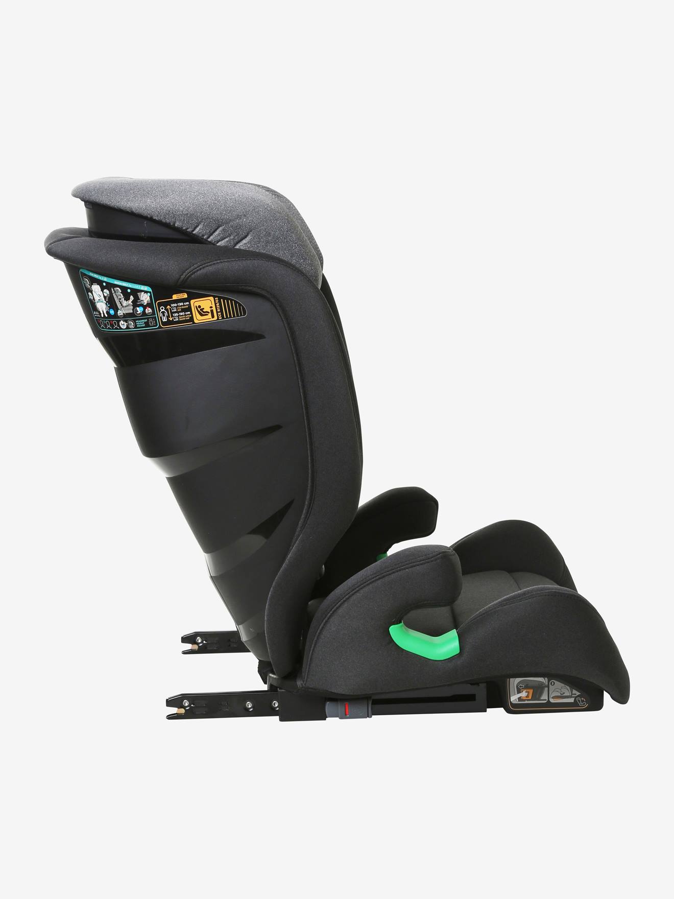 Siège-auto isofix I-Size groupe 2/3 Twiddly VERTBAUDET lot noir