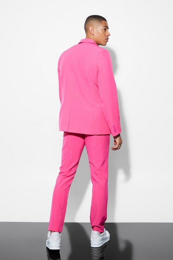 Einreihige Slim-Fit Anzugjacke