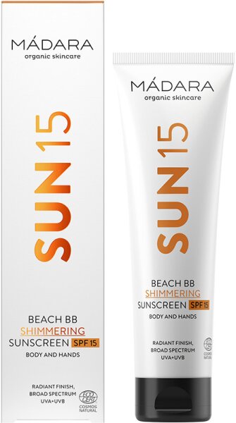 MÁDARA Beach BB Shimmering Sunscreen SPF15 Sonnencreme