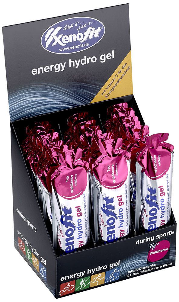 Xenofit Energy Hydro Gel 21x60ml Box kaufen | Bike-Discount